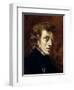 Frederic Chopin (1810-49) 1838-Eugene Delacroix-Framed Giclee Print