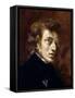 Frederic Chopin (1810-49) 1838-Eugene Delacroix-Framed Stretched Canvas