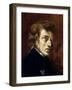 Frederic Chopin (1810-49) 1838-Eugene Delacroix-Framed Giclee Print