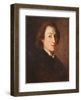 Frederic Chopin (1810-49)-Ary Scheffer-Framed Giclee Print