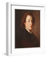 Frederic Chopin (1810-49)-Ary Scheffer-Framed Giclee Print