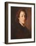 Frederic Chopin (1810-49)-Ary Scheffer-Framed Giclee Print