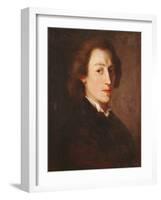 Frederic Chopin (1810-49)-Ary Scheffer-Framed Giclee Print