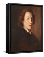 Frederic Chopin (1810-49)-Ary Scheffer-Framed Stretched Canvas