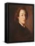 Frederic Chopin (1810-49)-Ary Scheffer-Framed Stretched Canvas