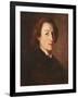 Frederic Chopin (1810-49)-Ary Scheffer-Framed Giclee Print