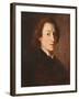 Frederic Chopin (1810-49)-Ary Scheffer-Framed Giclee Print