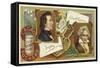 Frederic Chopin and Ludwig Van Beethoven-European School-Framed Stretched Canvas