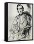 Frederic Chopin by Charles-Rev. C. Atkinson-Framed Stretched Canvas