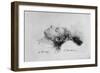 Frederic Chopin on His Deathbed, 17th October 1849-Antar Teofil Kwiatowski-Framed Giclee Print