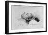 Frederic Chopin on His Deathbed, 17th October 1849-Antar Teofil Kwiatowski-Framed Giclee Print