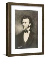 Frederic Chopin Polish Composer-null-Framed Photographic Print