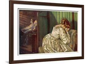 Frederic Chopin Polish Musician at the End of His Life-F. Ullrich-Framed Art Print