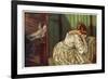 Frederic Chopin Polish Musician at the End of His Life-F. Ullrich-Framed Art Print