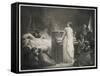 Frederic Chopin Polish Musician on His Deathbed-null-Framed Stretched Canvas