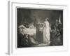 Frederic Chopin Polish Musician on His Deathbed-null-Framed Art Print