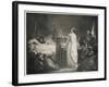 Frederic Chopin Polish Musician on His Deathbed-null-Framed Art Print