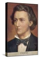 Frederic Chopin Polish Musician-null-Stretched Canvas