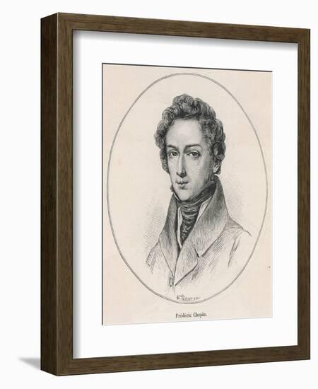 Frederic Chopin Polish Musician-null-Framed Art Print