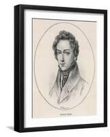 Frederic Chopin Polish Musician-null-Framed Art Print