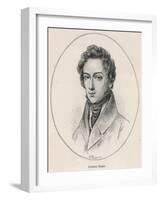 Frederic Chopin Polish Musician-null-Framed Art Print