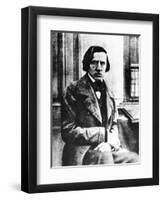 Frédéric Chopin, Polish Pianist and Composer, 1849-Louis-Auguste Bisson-Framed Giclee Print