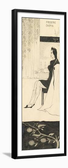 Frederic Chopin-Aubrey Beardsley-Framed Premium Giclee Print