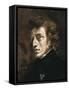 Frédéric Chopin-Eugene Delacroix-Framed Stretched Canvas