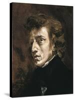 Frédéric Chopin-Eugene Delacroix-Stretched Canvas