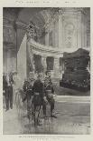 The Return of Lord Roberts, the Irish Guards Inspected by their Colonel-Frederic De Haenen-Giclee Print
