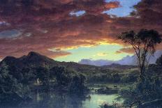 The Falls of the Tequendama Near Bogota, New Granada, 1854-Frederic Edwin Church-Giclee Print