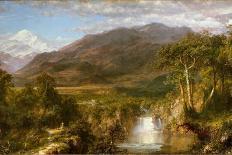 The Falls of the Tequendama Near Bogota, New Granada, 1854-Frederic Edwin Church-Giclee Print