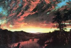 Twilight (Catskill Mountain)-Frederic Edwin Church-Art Print
