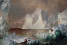 The Icebergs-Frederic Edwin Church-Giclee Print