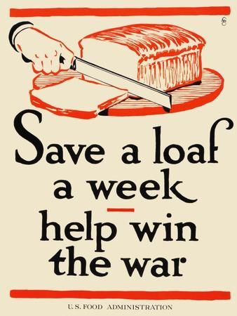 Save a Loaf a Week - Help Win the War