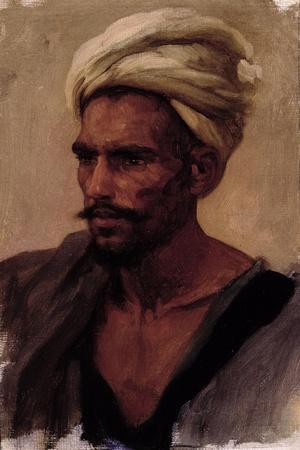 Male Figure with a Turban, 1865