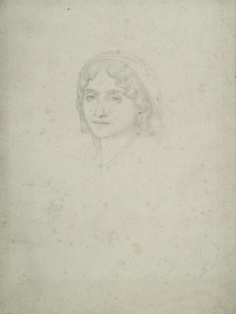 Study of a Female Head, Capri, 1859