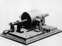 Illustrated Model of Edison's Original Phonograph-Frederic Lewis-Stretched Canvas