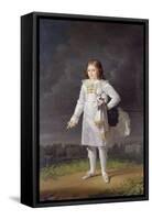 Frederic-Napoleon-Barbara Krafft-Framed Stretched Canvas