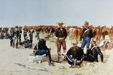 The Scout, Friends or Foes-Frederic Sackrider Remington-Art Print