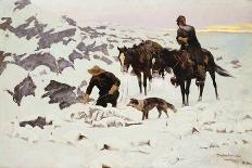 Aiding a Comrade, 1890-Frederic Sackrider Remington-Giclee Print