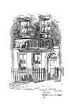 John Constable's House, Charlotte Street, Bloomsbury, London, 1912-Frederick Adcock-Giclee Print