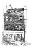 Percy Bysshe Shelley's House, Marchmont Street, Bloomsbury, London, 1912-Frederick Adcock-Framed Giclee Print