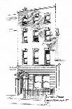 Percy Bysshe Shelley's House, Marchmont Street, Bloomsbury, London, 1912-Frederick Adcock-Framed Giclee Print