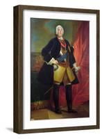 Frederick Augustus II (1696-1763) Elector of Saxony-Louis de Silvestre-Framed Giclee Print