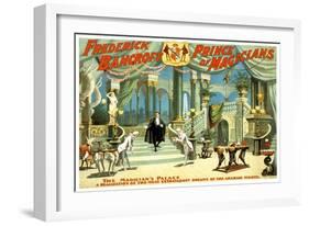 Frederick Bancroft, Prince of Magicians-null-Framed Art Print