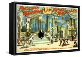 Frederick Bancroft, Prince of Magicians-null-Framed Stretched Canvas