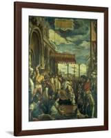 Frederick Barbarossa Rendering Public Homage to Alexander III-Federico Zuccari-Framed Giclee Print