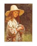 Little Timidity-Frederick Beaumont-Mounted Art Print