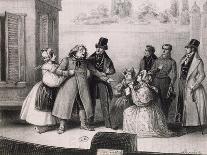 Scene from Performance of Old Goriot, from Novel by Honore' De Balzac-Frederick Calvert-Giclee Print